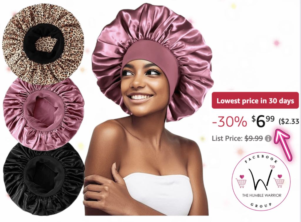 3-pack of bonnets!
